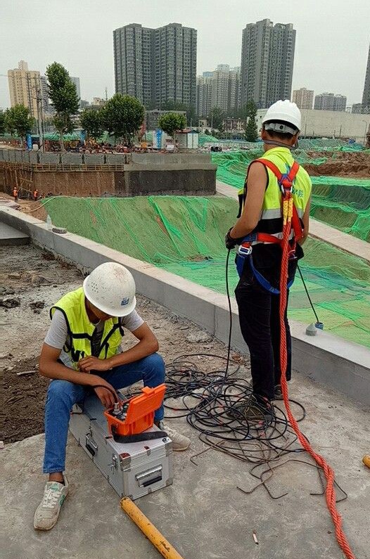 西安市幸福林帶基坑監測