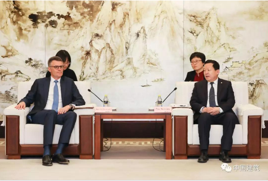周乃翔會見通力集團總裁兼首席執行官Henrik Ehrnrooth