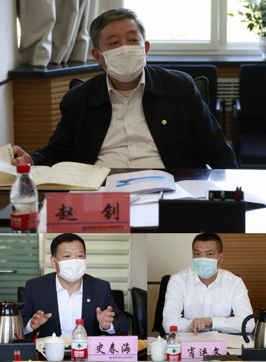 中建集團紀檢監察組組長、黨組成員趙釗一行赴市政西北院調研