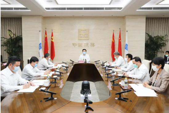 中建集團召開慶祝建黨99周年、“兩優一先”表彰暨黨建品牌活動發布會